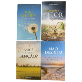 Livros crist�os 4 unidades (KIT 3)