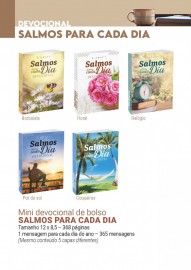 Salmos para cada dia - Kit devocionais de bolso (5 capas)
