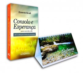 Presente que abenoa! Livro devocional (365  dias) + Versculos de Salmos para cada dia (31 dias)
