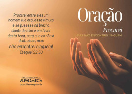 ORA��O - Procurei mas n�o encontrei ningu�m!
