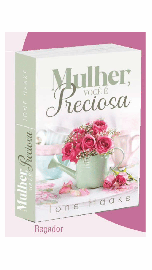 Mulher Voc� � Preciosa - Capa Regador - Devocional de Bolso